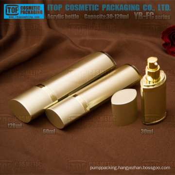 YB-FC Series 30ml 60ml 120ml strong pump eye shape plastic acrylic bottle cosmetic packaging
